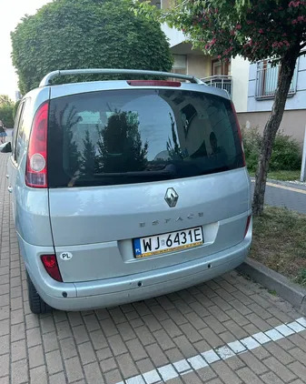 warszawa Renault Espace cena 7900 przebieg: 278242, rok produkcji 2004 z Warszawa